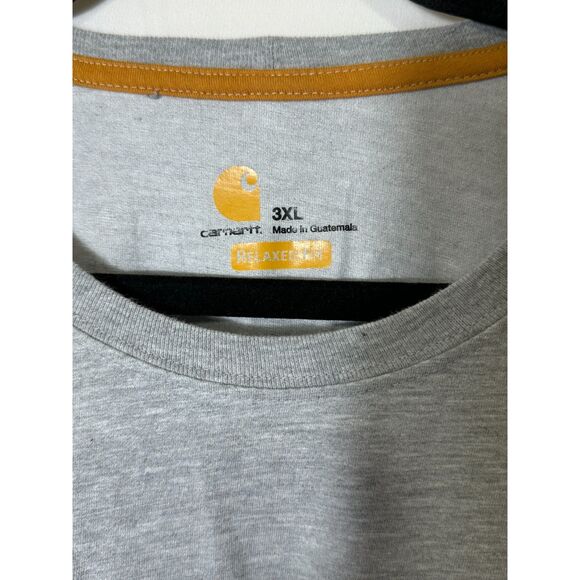 Carhartt Force Relaxed Fit Long Sleeve Pocket Tee 3XL Work Gorpcore - Picture 3 of 3